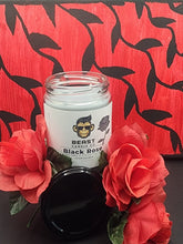 Load image into Gallery viewer, Black Rose | Glass Candle