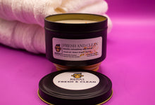 Load image into Gallery viewer, Fresh and Clean | Tin Candle