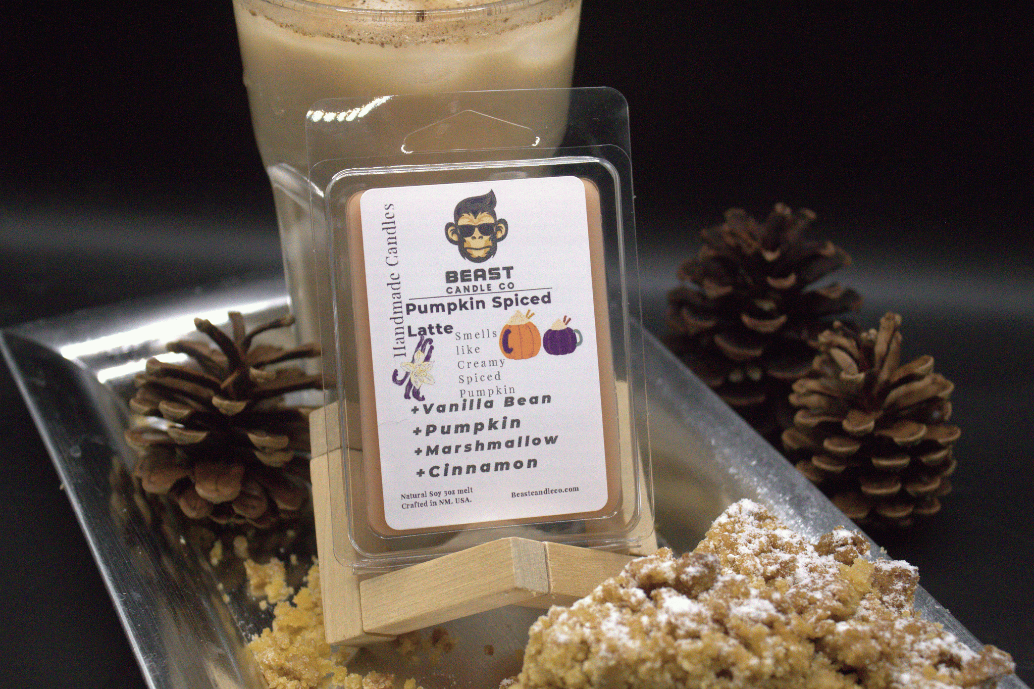Pumpkin Spiced Latte | Wax Melt – beastcandleco