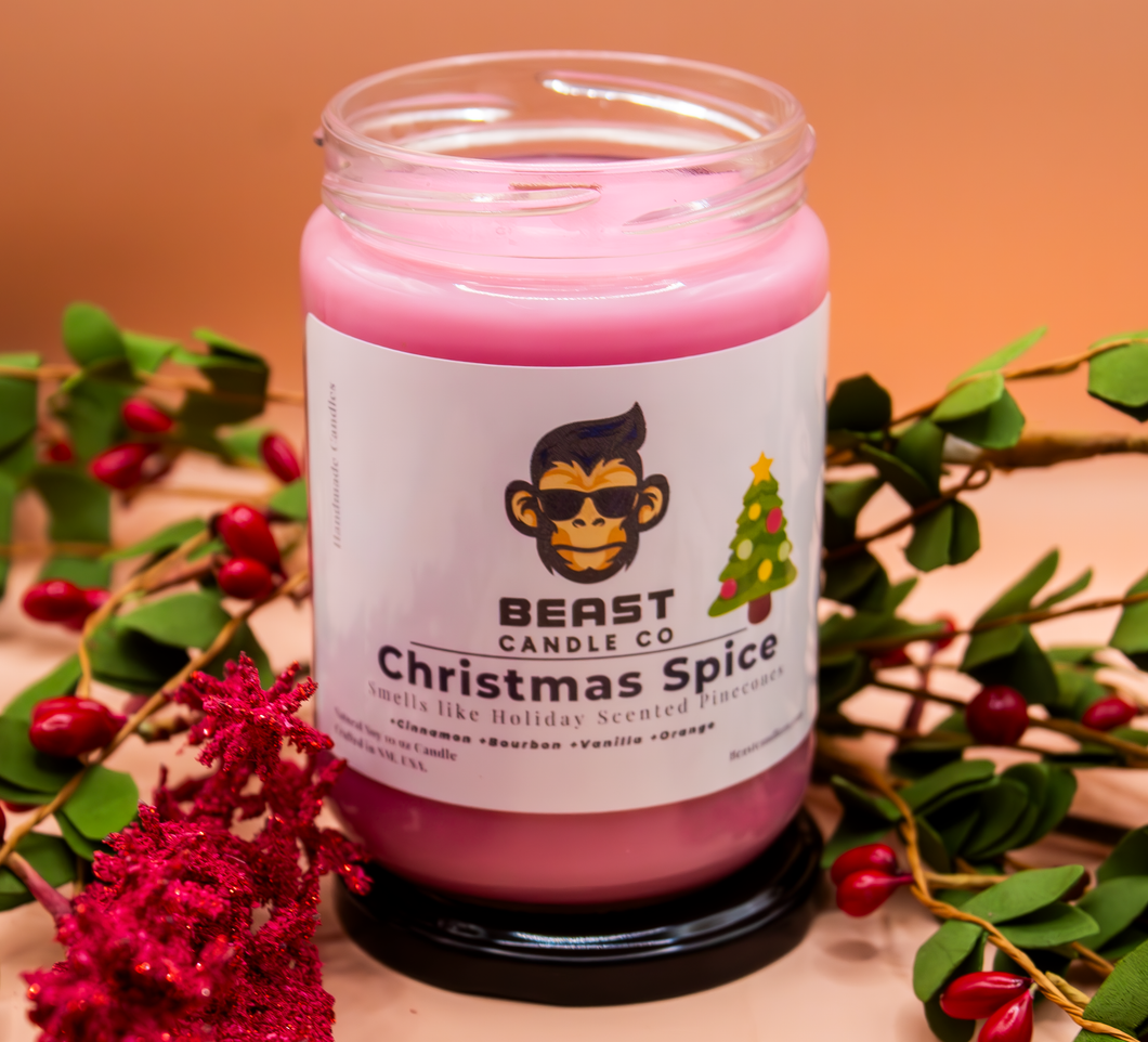 Christmas Spice |Glass Candle