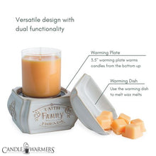 Load image into Gallery viewer, Faith Family Friends Wax Warmer Warmer
