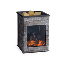 Load image into Gallery viewer, Fireplace Glass Illumination Wax Warmer Warmer
