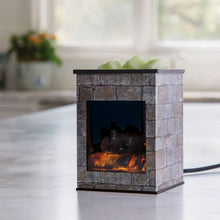 Load image into Gallery viewer, Fireplace Glass Illumination Wax Warmer Warmer
